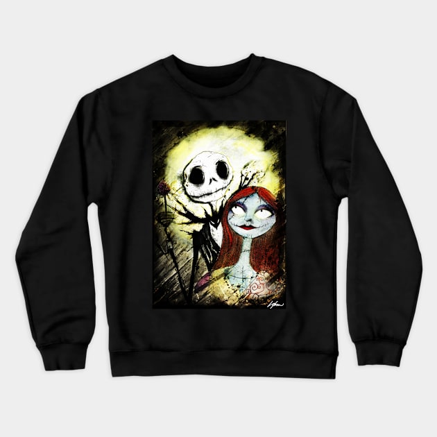 Jack and Sally Crewneck Sweatshirt by LiamShaw